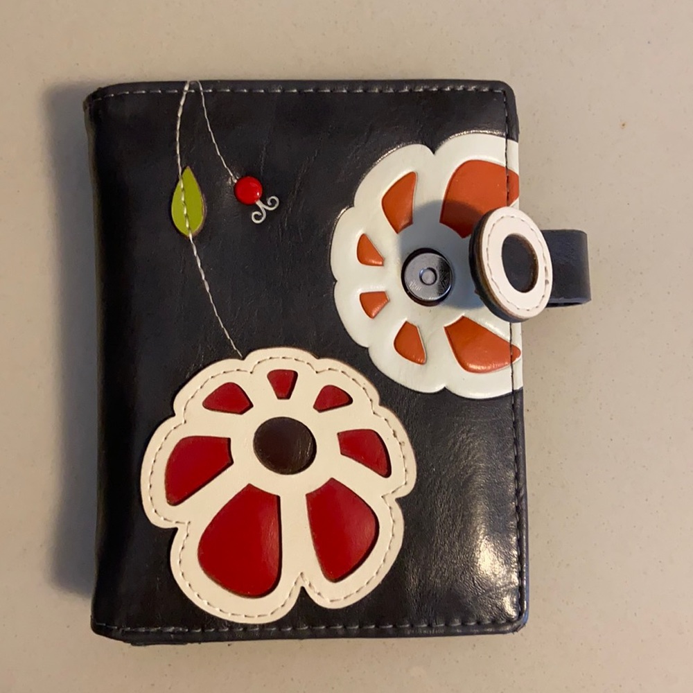 espe floral wallet
